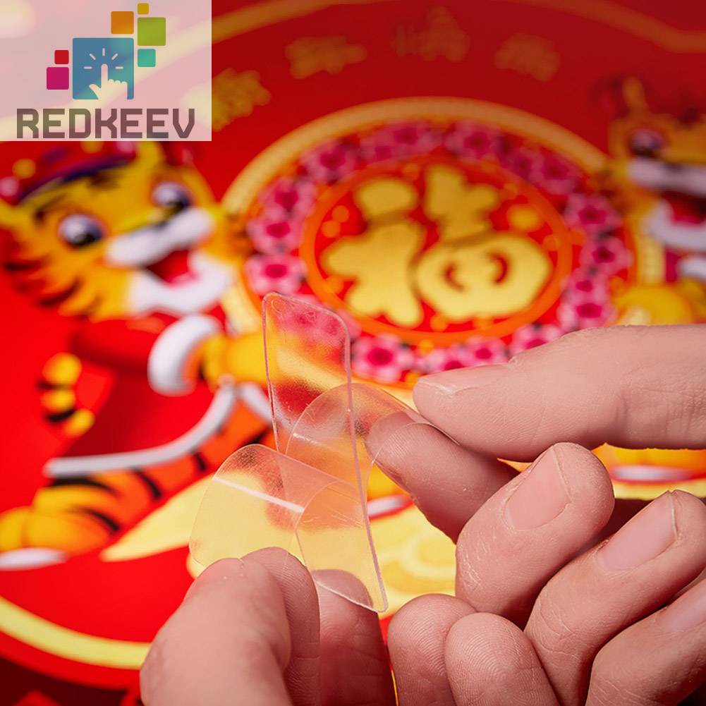 Bộ 60 Miếng Dán Tường Hai Mặt Không Để Lại Dấu Vết Chống Thấm Nước