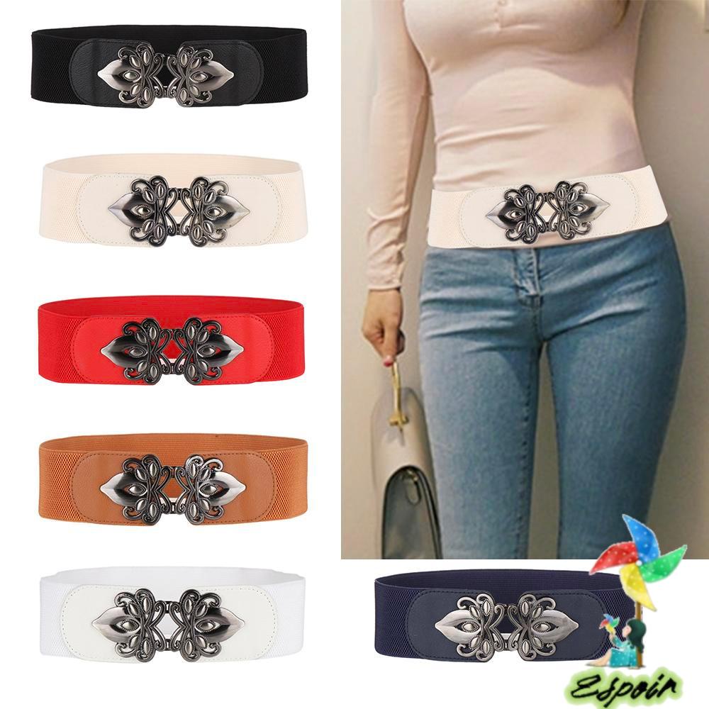 ESPO Thắt Lưng Co Giãn Trang Trí Đầm Nữ