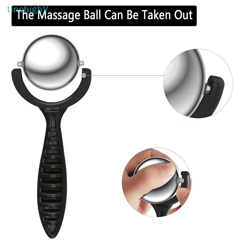 Thanh Lăn Mát Xa Cơ Bắp Giảm Đau Bằng Thép Không Gỉ Tiện Dụng