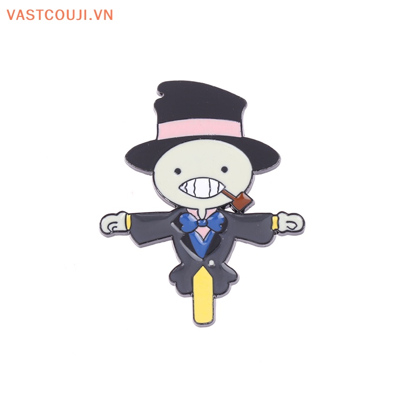 Ghim Cài Áo Kim Loại Hình Bù Nhìn Lâu Đài VASTJI Hal Thời Trang Chất Lượng Cao Làm Quà Tặng VN