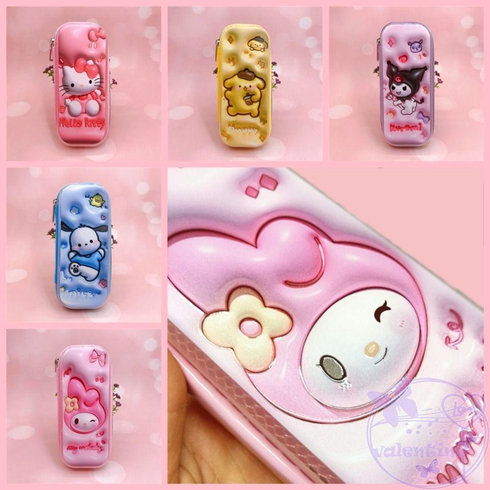 Túi Đựng Bút In Hình Kuromi 3D Dễ Thương