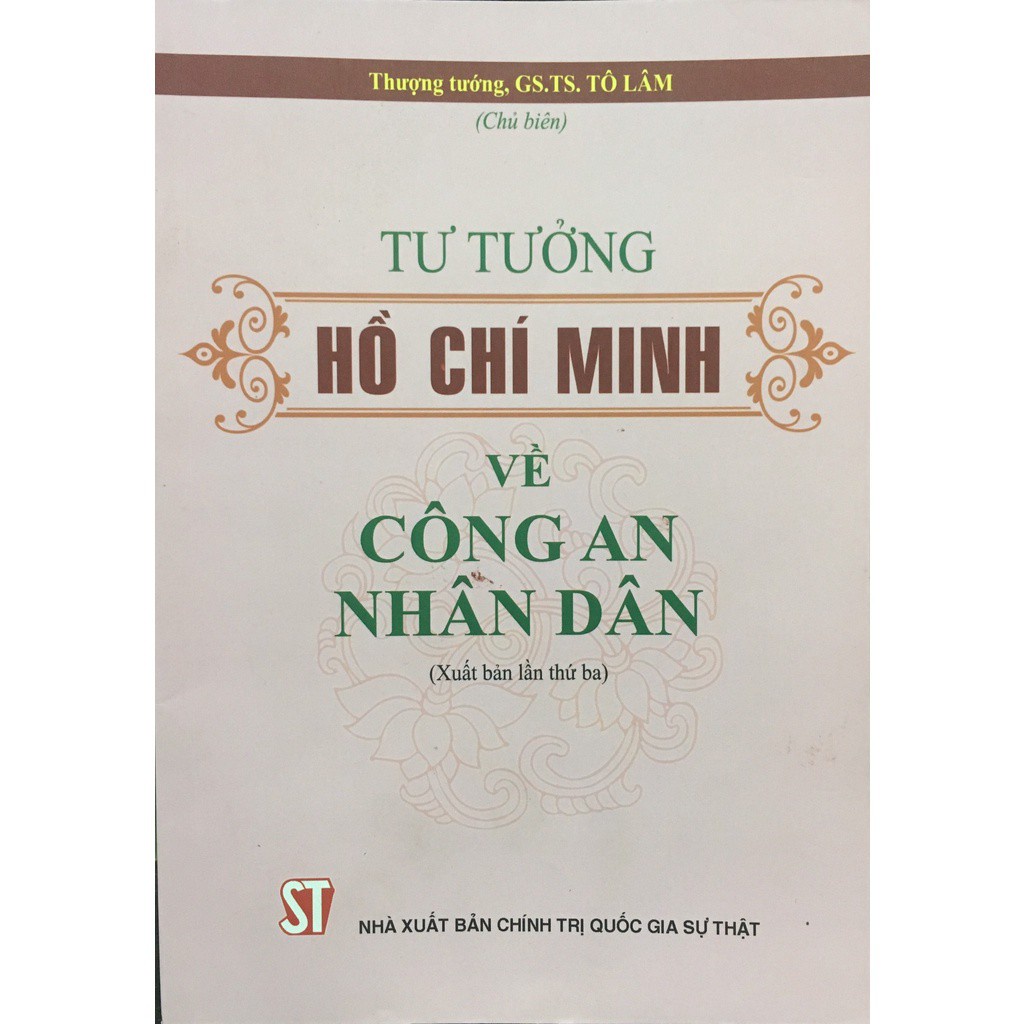 Sách Tư Tưởng Hồ Chí Minh Về Công An Nhân Dân - Nhà Sách Sự Thật