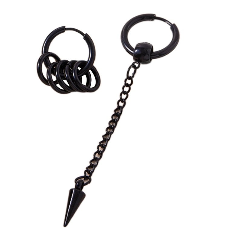 Ygt Khuyên Tai Thép Không Gỉ Hình Mũi Tên Phong Cách Hip Hop Hàn Quốc Cho Nam