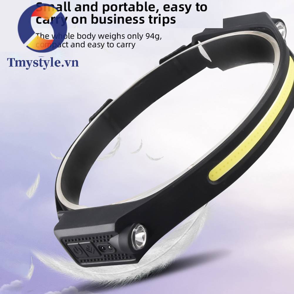 Đèn LED Đeo Trán XPE COB 400lm Chống Thấm Nước