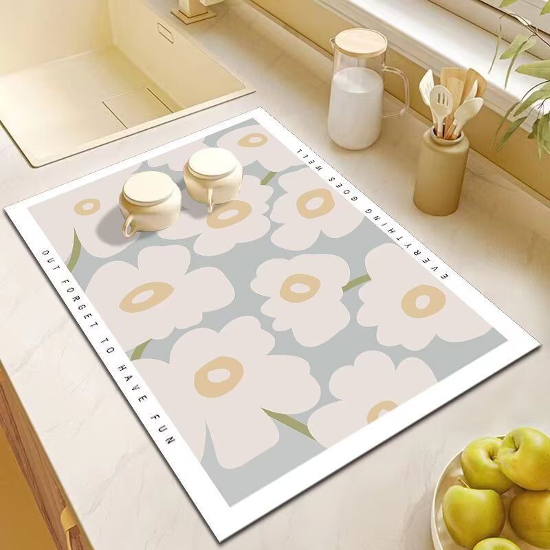 Thảm Lót Bàn Ăn Cách Nhiệt Chống Trượt / Thấm Dầu / Chống Mòn Tiện Dụng Cho Nhà Bếp