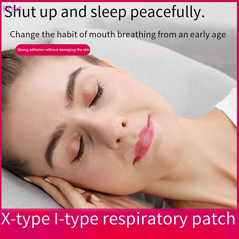 Bộ 30 / 36 Miếng Dán Mũi / Môi Chống Ngáy Khi Ngủ Chống Ngáy Dùng Một Lần Tiện Dụng