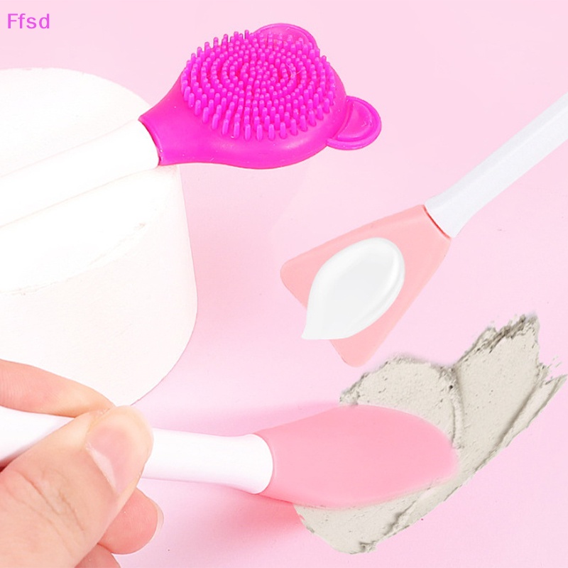 {Ffsd} Cọ Silicon Mềm Dùng Trộn Mặt Nạ Chăm Sóc Da Mặt Làm Đẹp Thời Trang Dễ Thương Dành Cho Nữ Chính Hãng Bán Chạy *