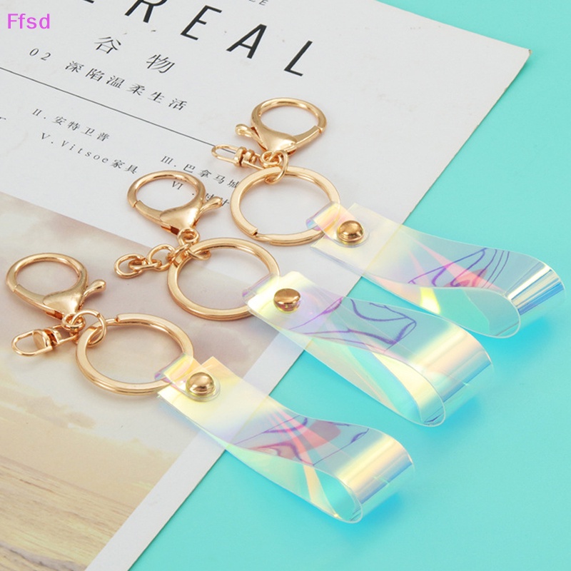 {Ffsd} Mặt Dây Chuyền Laser Họa Tiết Thanh Lịch Dễ Thương Có Móc Khóa Và Dây Đeo Điện Thoại Trang Trí Ví * Bán Chạy Cho Nữ