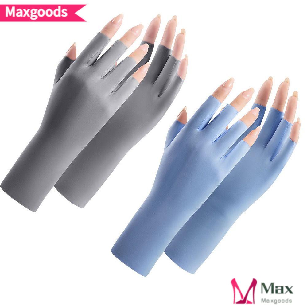 MAXG Găng Tay Chống Nắng / Tia Uv Bảo Vệ Móng Tiện Dụng