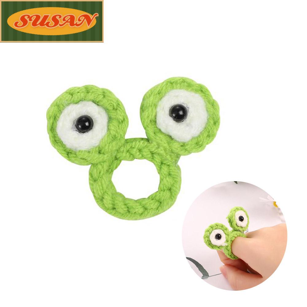 SUSANS Nhẫn Đan Hình Tai Thỏ Dễ Thương Sáng Tạo Cho Bé