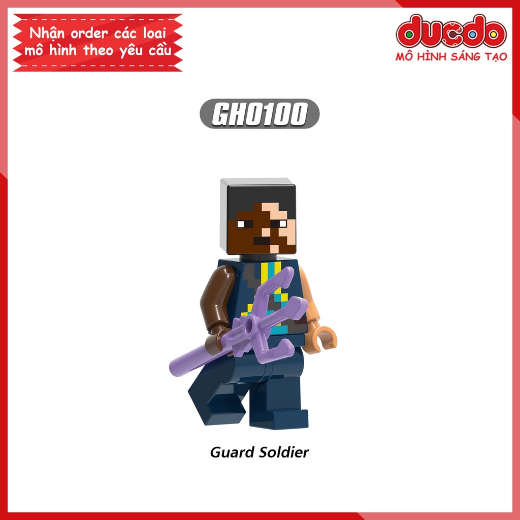 Minifigures các nhân vật Minecraft - Đồ chơi Lắp ghép Xếp hình Mini Mô hình XINH G0113