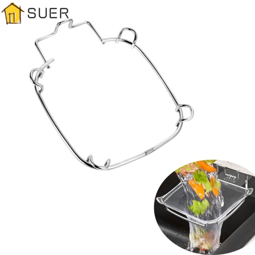 SUENIN Lưới Lọc Bồn Rửa Chén Bằng Thép Không Gỉ Tiện Dụng Cho Nhà Bếp