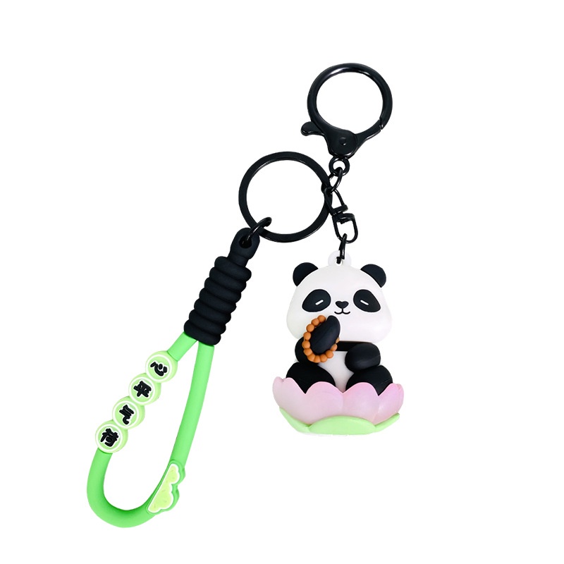 Móc Khóa Hình Gấu Trúc Hoạt Hình Dễ Thương