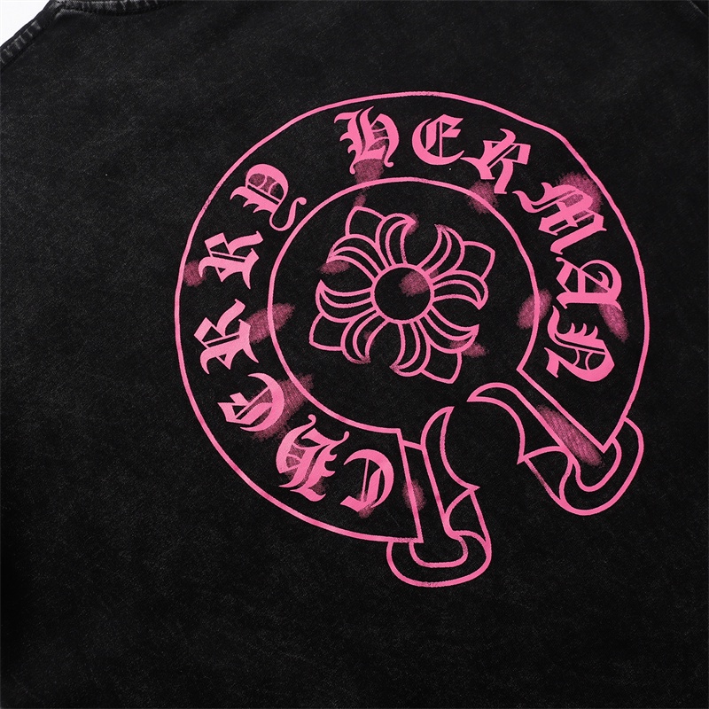 Chr-come88he-ars-cest Áo Thun Tay Ngắn In Hoa Cao Su Thời Trang Công Nghiệp Cao Cấp