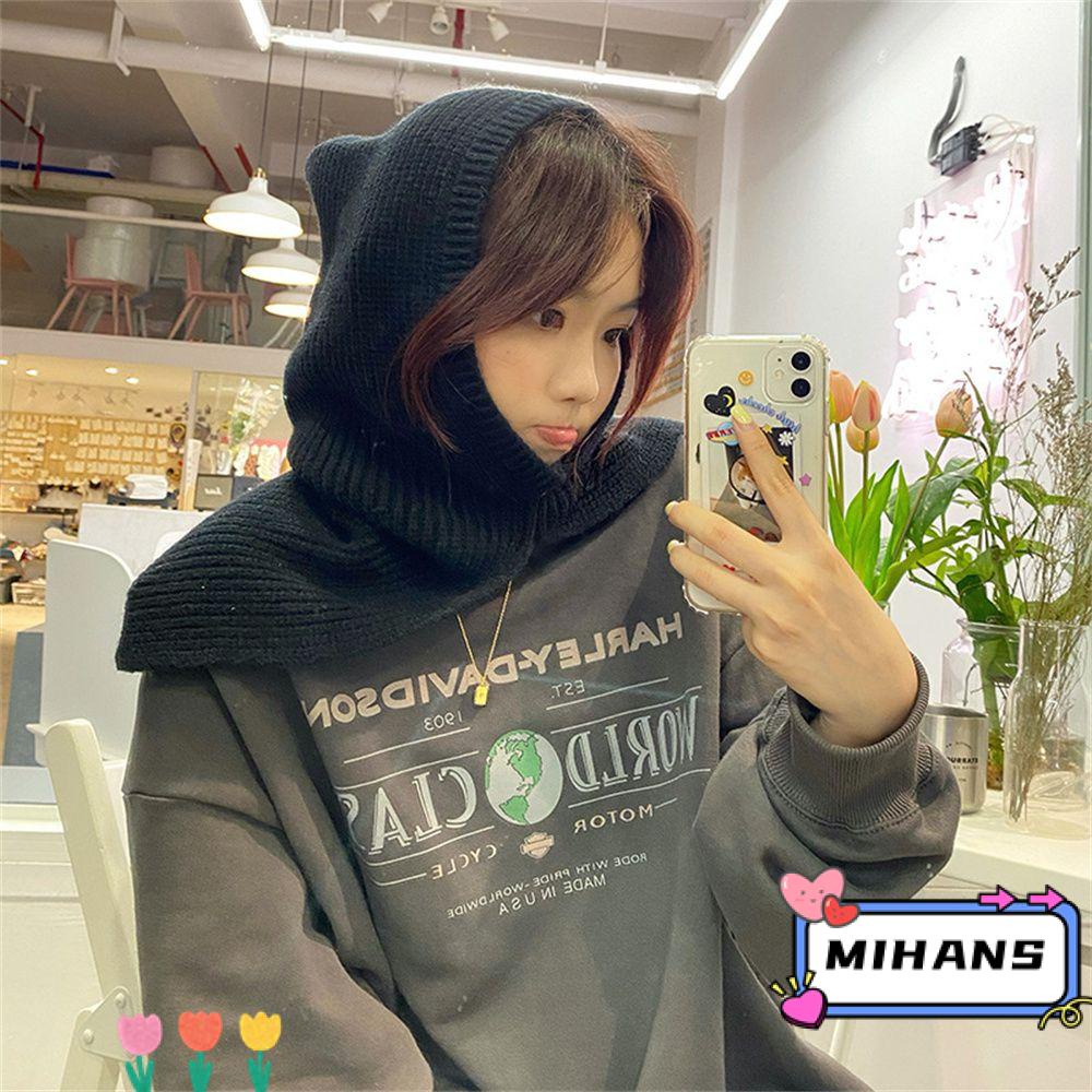 MIH Mũ beanie Trùm Tai Mềm Mại Bảo Vệ Tai Chống Gió Mùa Đông Cho Người Lớn