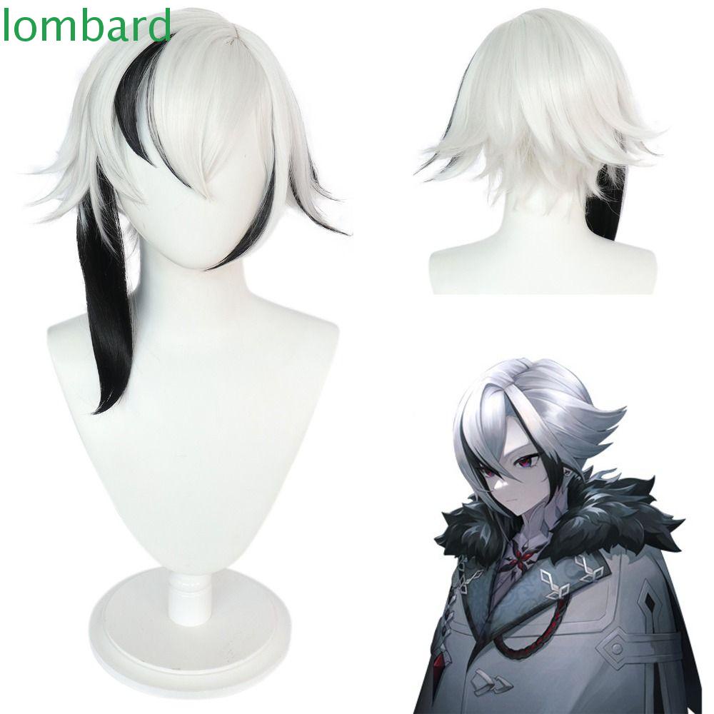 LOMBARD Tóc Giả Arlecchino Bằng Sợi Tổng Hợp Mềm Chịu Nhiệt Độ Cao Dùng Hóa Trang