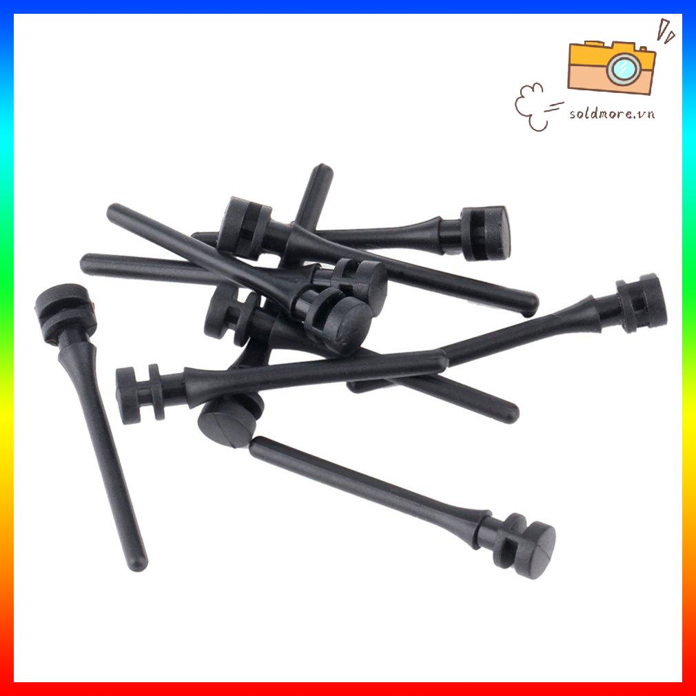 20 Cái/bộ Quạt Silicone Chống Rung Dừng Rung Hấp Thụ Sốc Giảm Tiếng Ồn Ốc Vít Cho Tay Cầm Máy Tính