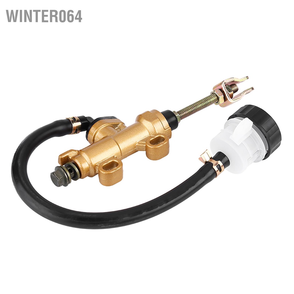 Winter064 Bơm xi lanh chính phanh chân sau đa năng có bình chứa cho xe máy đạp địa hình ATV