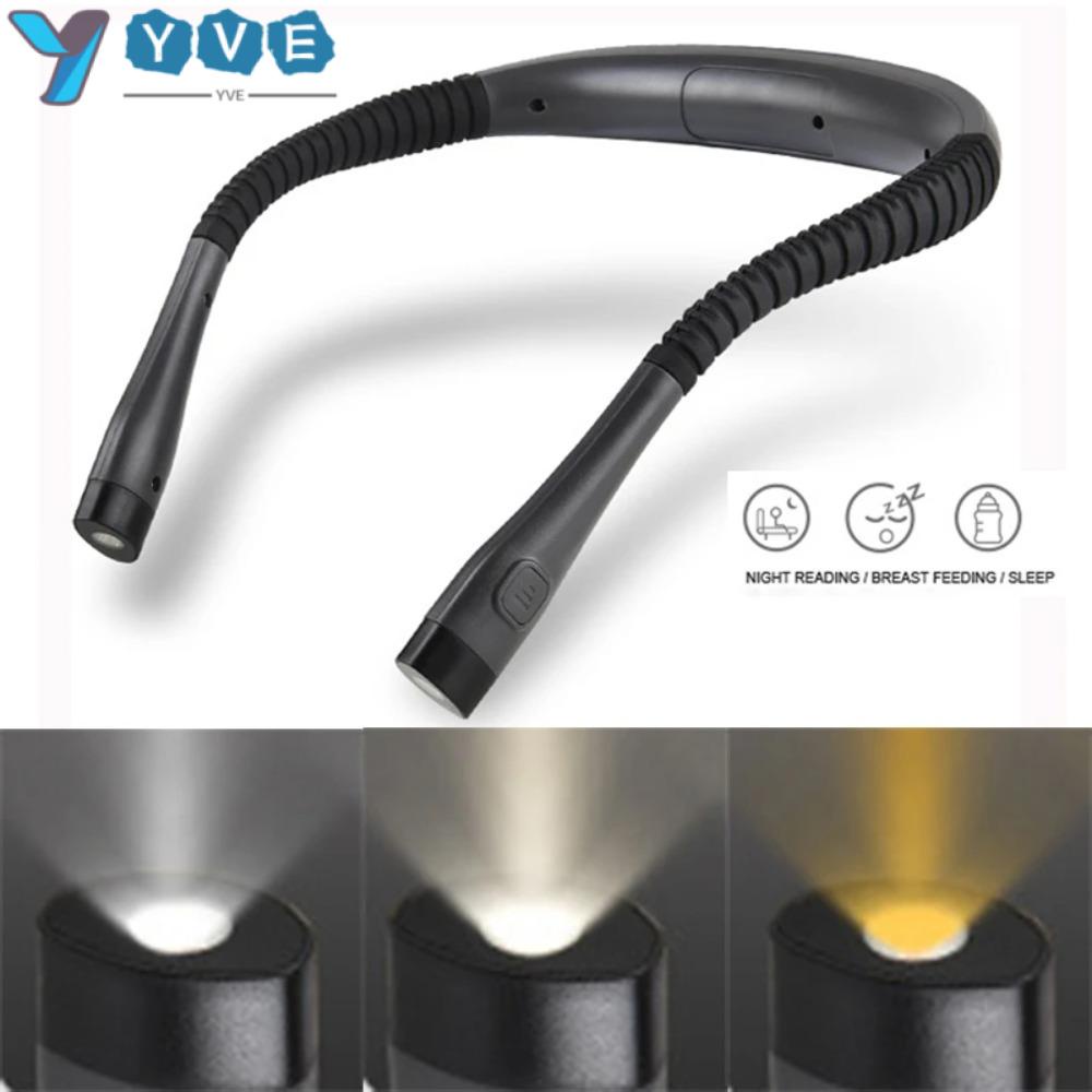 YVE Đèn Đọc Sách Sạc USB Linh Hoạt