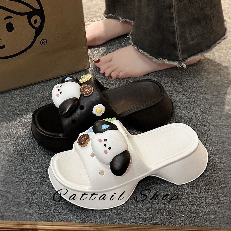 DISHULAN dép nữ dép bánh mì nữ dép sandal nữ Chống Trượt 070313