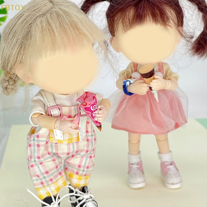 1 Mô Hình Kem Ốc Quế Trang Trí Nhà Búp Bê