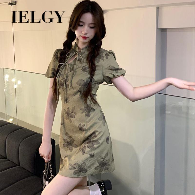 Đầm Phối Ren Phong Cách Trung Hoa Cổ Điển Ngọt Ngào Thời Trang Mới Cho Nữ