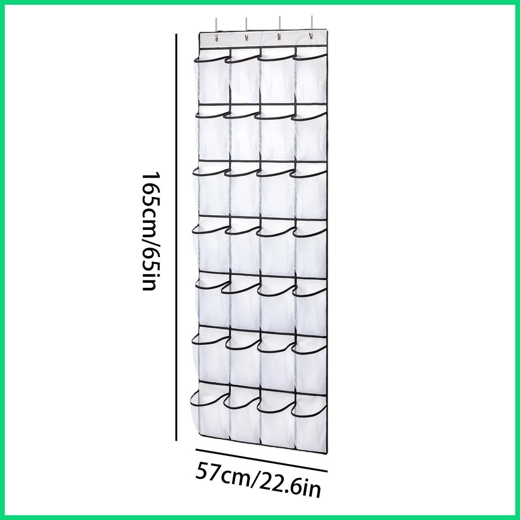 Giá Đỡ Đựng Giày 28 Ngăn Có Móc Treo Tiện Dụng