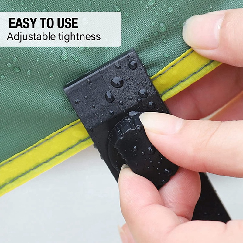 Set 24 Kẹp Cố Định Lều Trại Kèm Vỏ Bọc Tiện Dụng