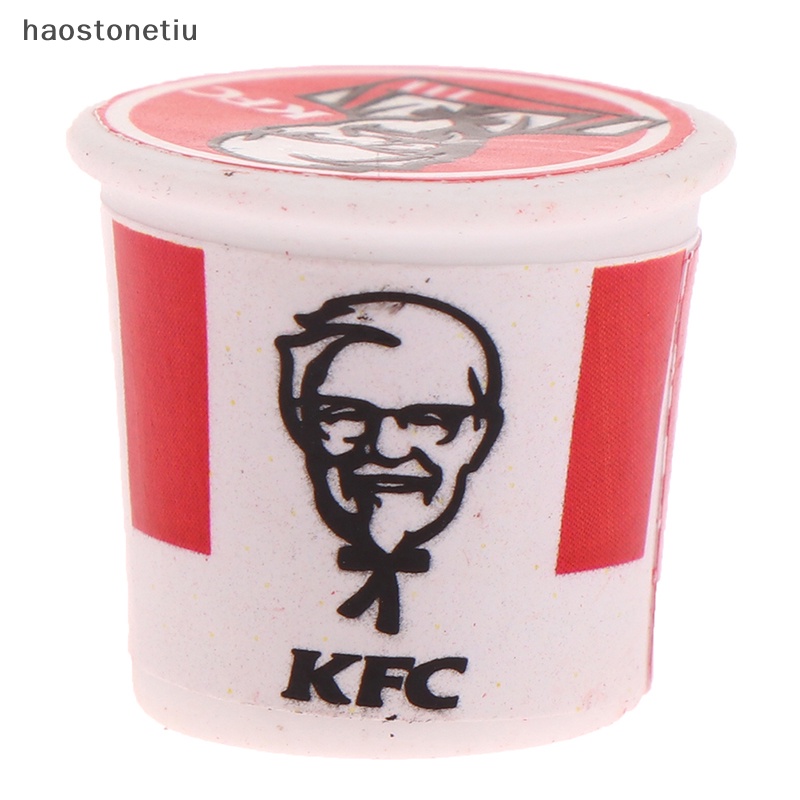 Bộ 5 Xô Mini KFC Tỉ Lệ 1 / 12 Độc Đáo Trang Trí Nhà Búp Bê