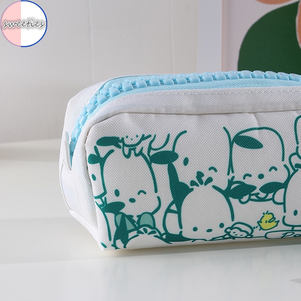 Túi Đựng Bút Chì Sức Chứa Lớn Có Khóa Kéo In Hình Chú Chó Pacha Hoạt Hình Dễ Thương Cho Học Sinh