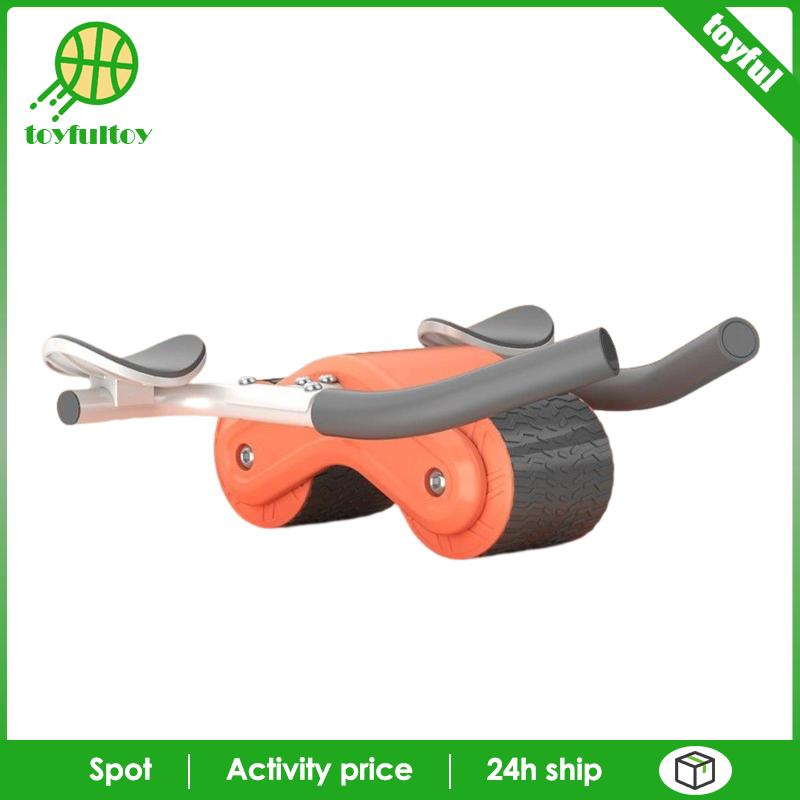 Bánh Xe Đôi Rộng Hỗ Trợ Tập Cơ Bụng Tại Nhà Tiện Dụng