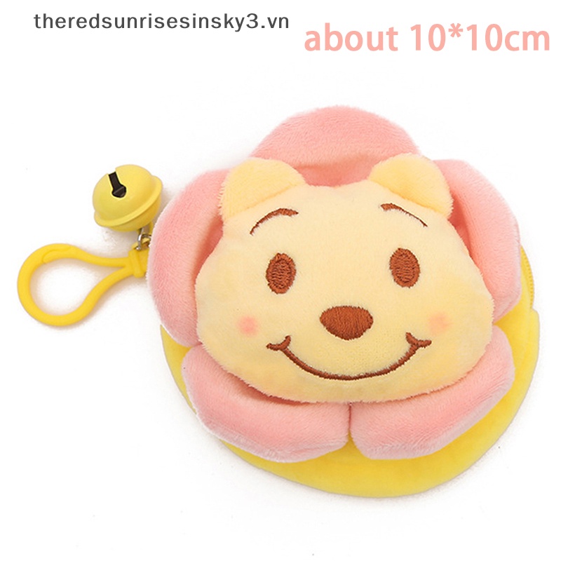 Móc Khóa Hình Gấu Pooh Nhồi Bông Đáng Yêu Thời Trang