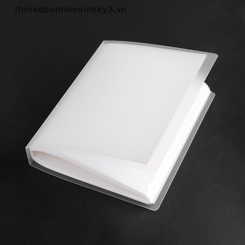 Album Đựng Phụ Kiện Làm Móng Nghệ Thuật Trong Suốt 40 / 80 / 84 Ngăn