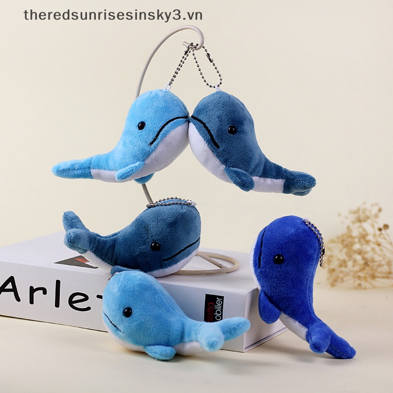 # # Móc Khóa Hình Cá Voi Nhồi Bông Mềm Mại Trang Trí Hành Lý / Xe Hơi / Quà