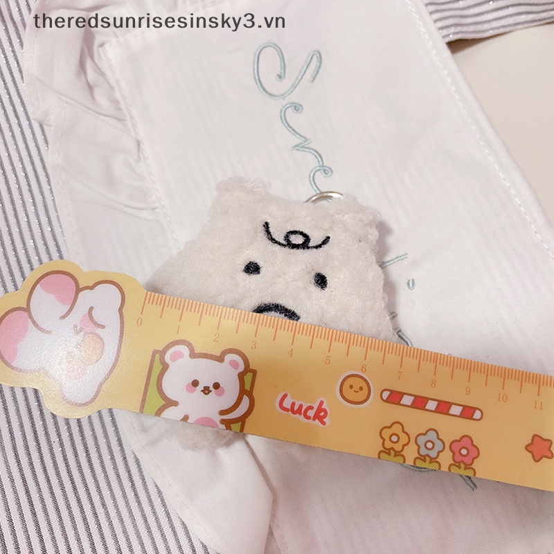 Móc Khóa Hình Búp Bê Nhồi Bông Mềm Mại Đáng Yêu