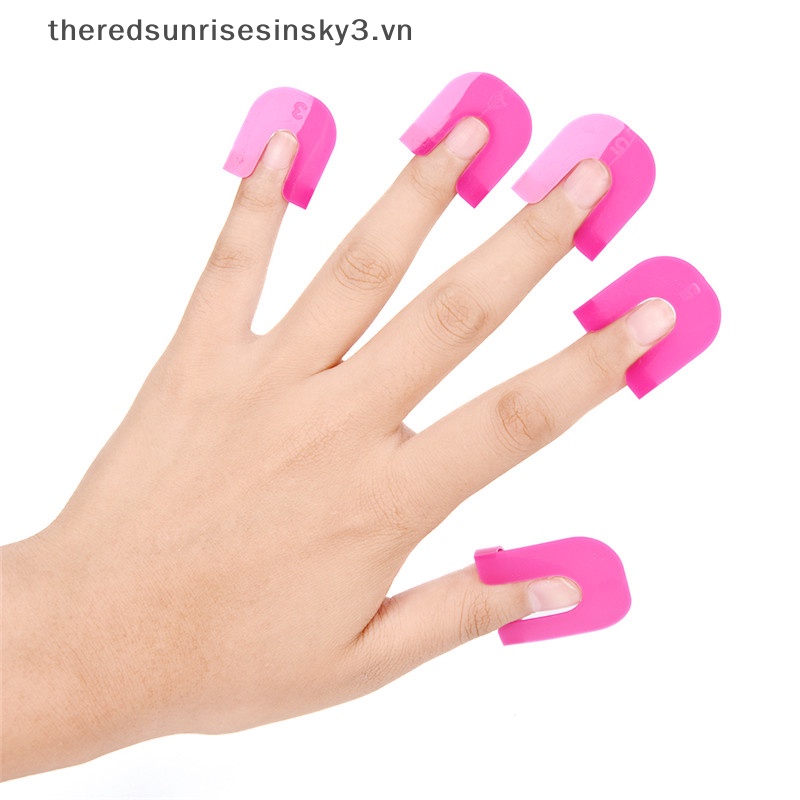 Bộ 26 Miếng Bọc Bảo Vệ Móng Tay Nghệ Thuật Thời Trang