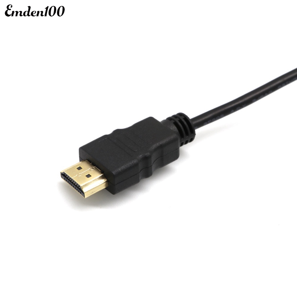 Dây Cáp Chuyển Đổi 1.8m 1080P HDMI Sang VGA Cho PC DVD HDTV