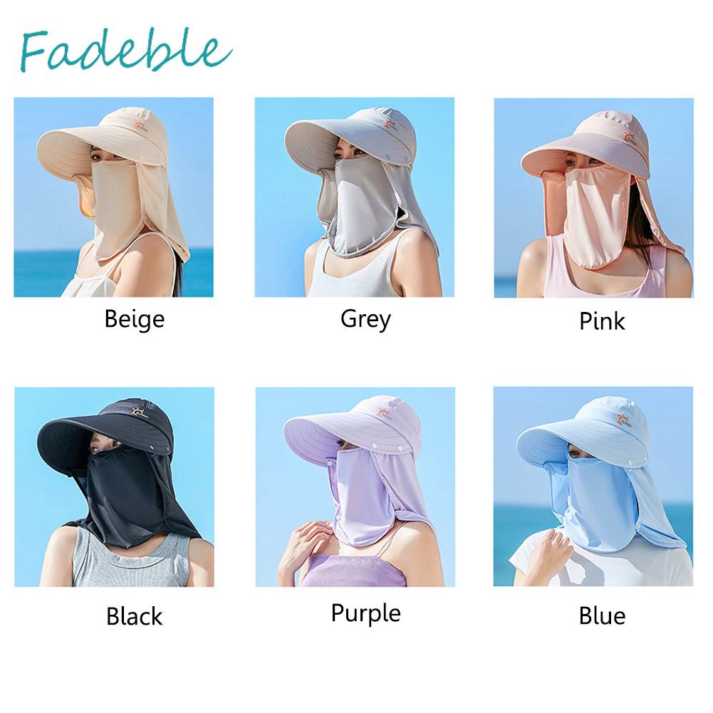Nón Tai Bèo Chống Tia UV Thoáng Khí Có Thể Tháo Rời Cho Nam Nữ