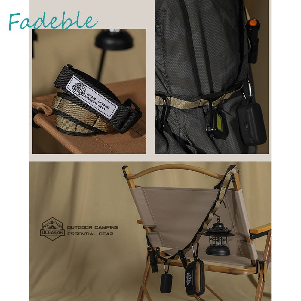 Dây Đeo Chéo Vai Đa Chức Năng Để Đi Cắm Trại Tiện Dụng Và Bền