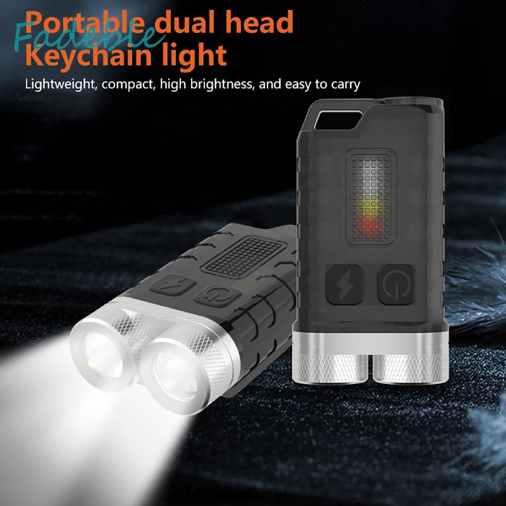 Móc Khóa Đèn Pin Mini Độ Sáng Cao 900LM