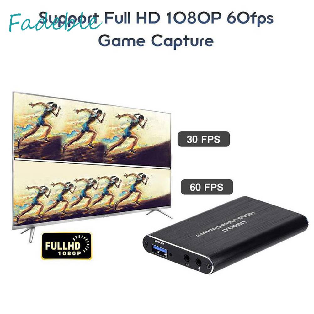 Thẻ Ghi Hình Chơi Game Cổng Usb 3.0 HD HDMI Cho Máy Ảnh DVD
