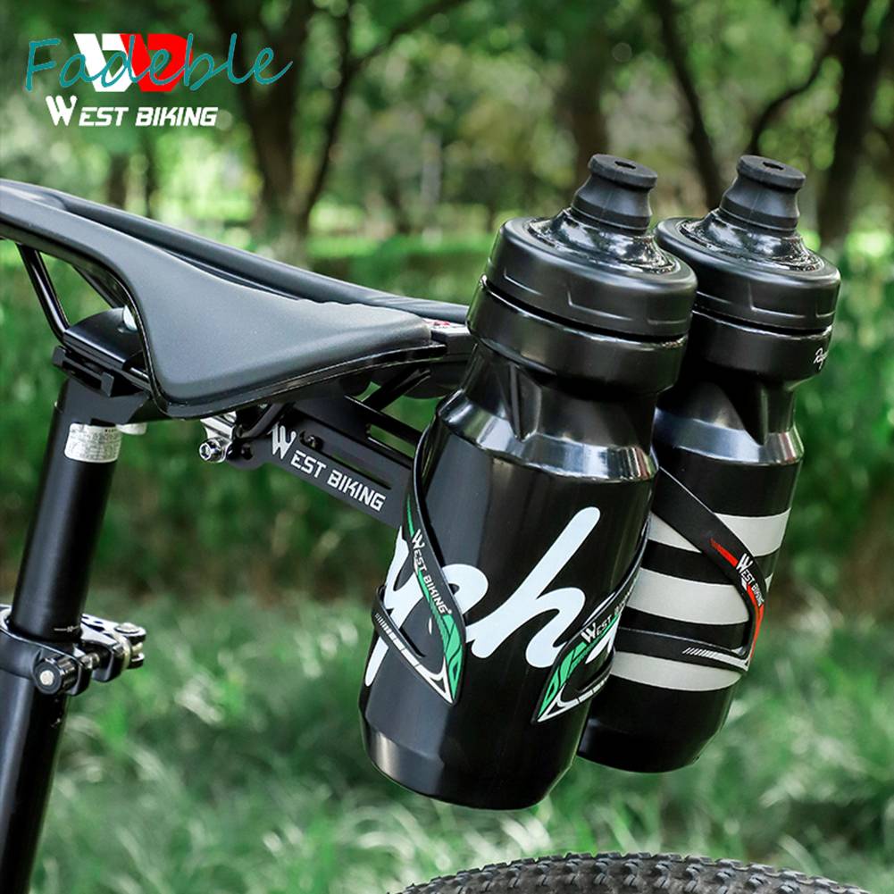 Giá Đỡ Bình Nước Nối Dài Bằng Hợp Kim Nhôm Gắn Yên Xe Đạp Tiện Lợi