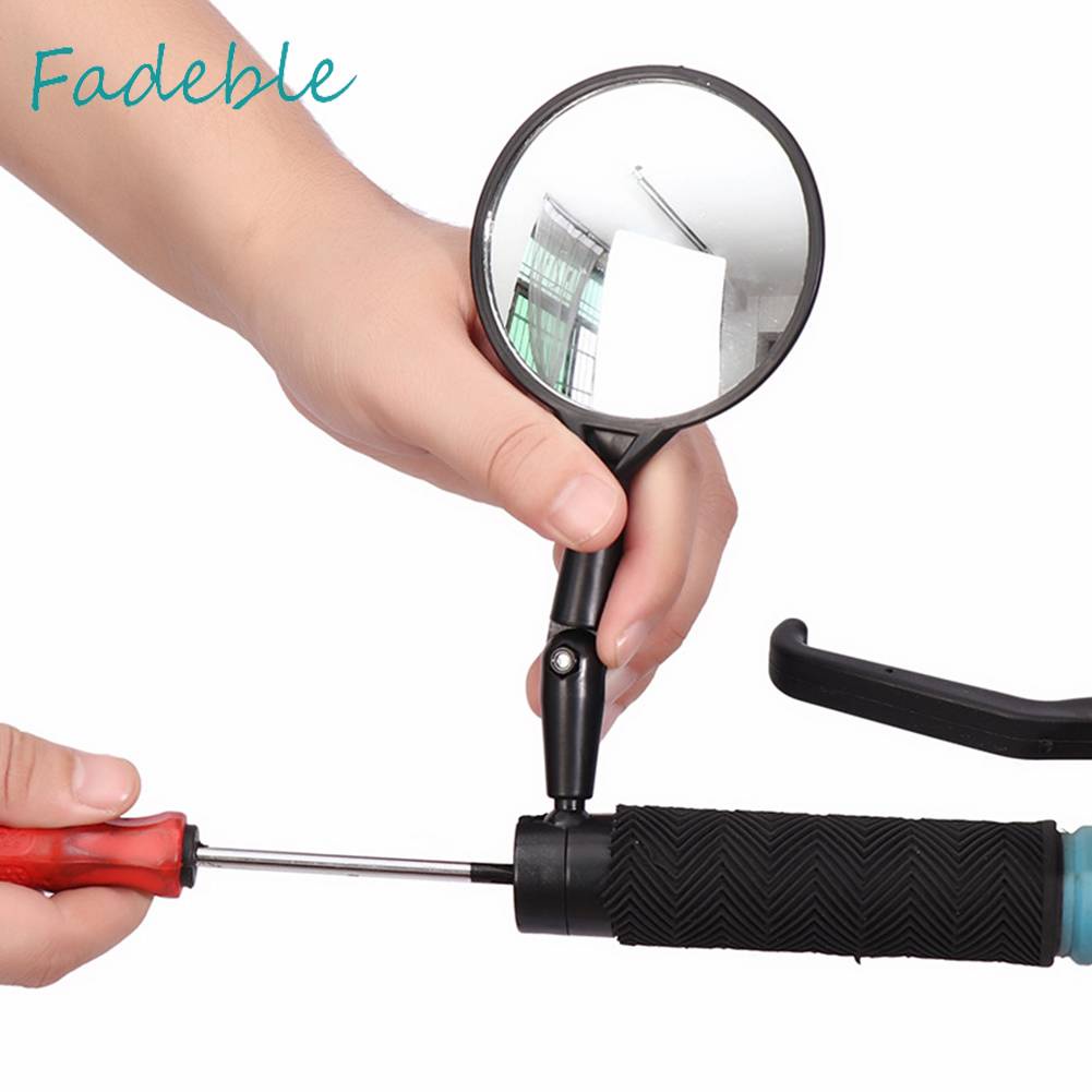 Gương Chiếu Hậu Góc Rộng Dễ Điều Chỉnh Gắn Tay Lái Xe Đạp Địa Hình MTB