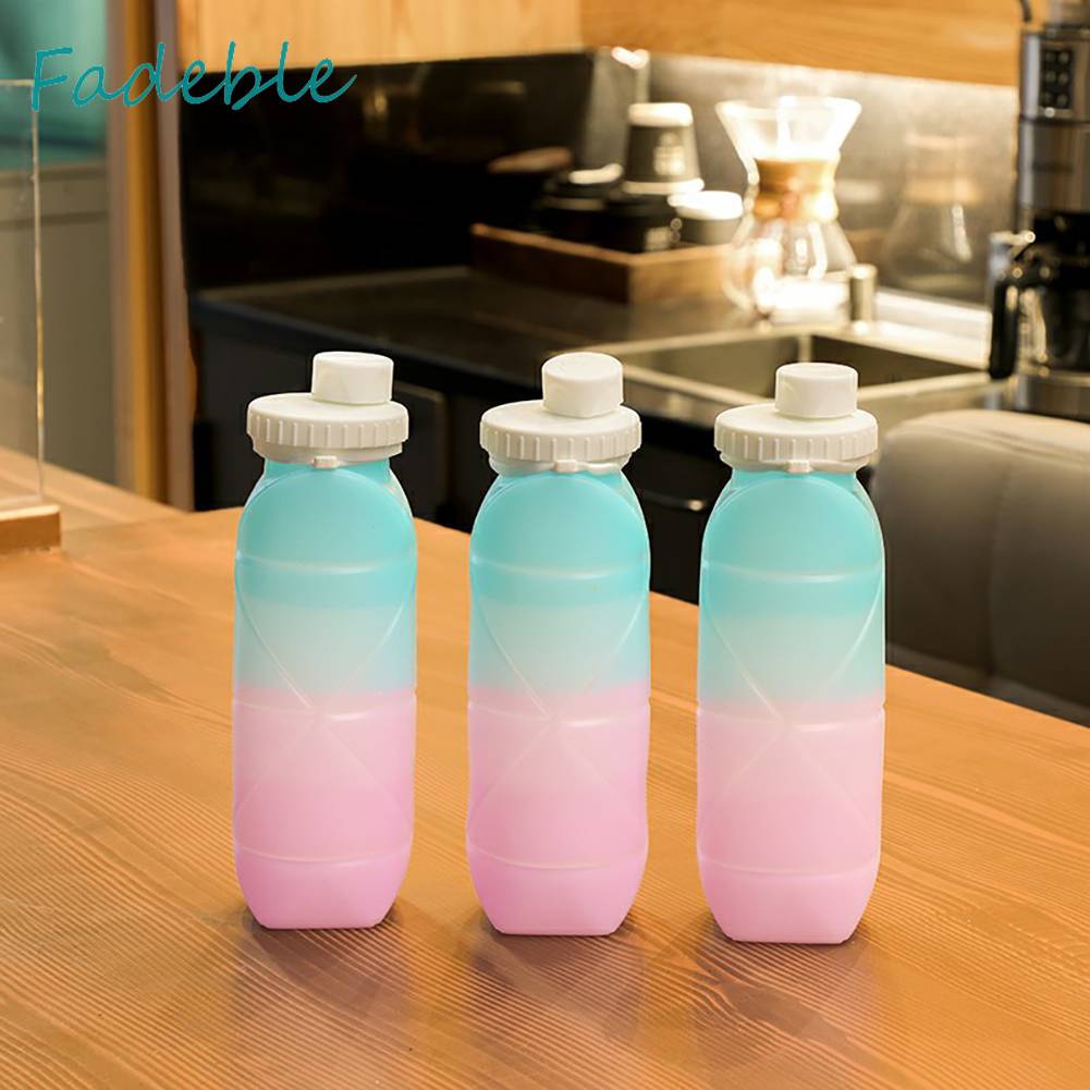 Bình Nước Thể Thao Bằng Silicone Không BPA Dung Tích 600ML
