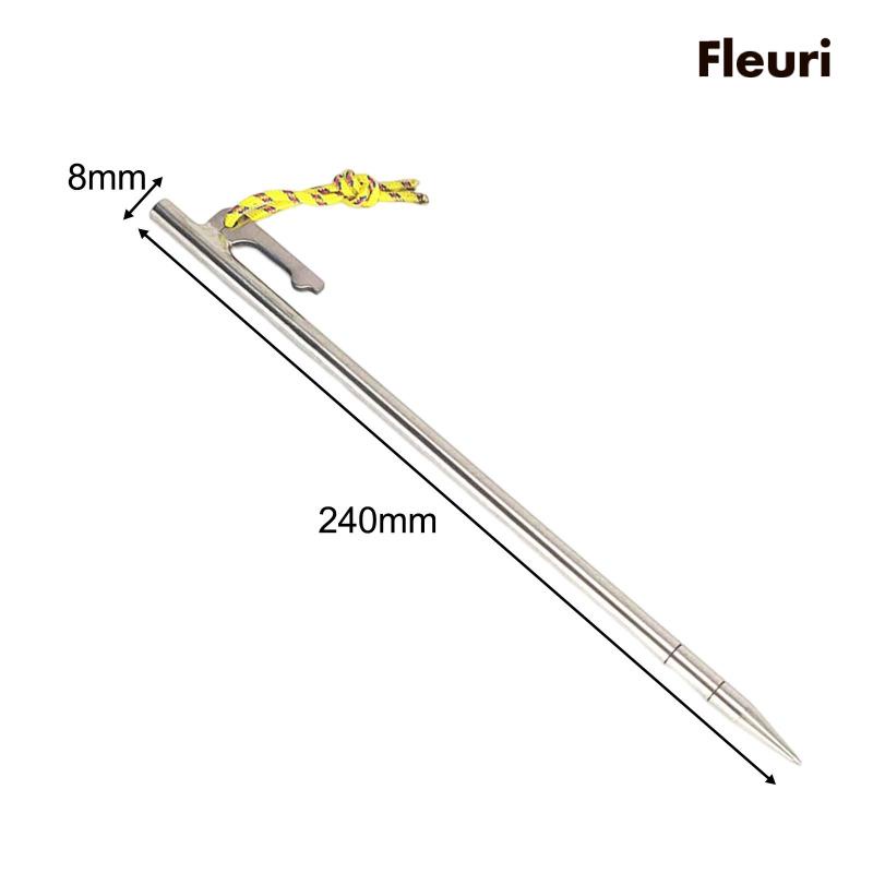 Cọc Giăng Lều Trại Bằng Chất Liệu Bền Di Động Cho Bạt Dựng Lều / Bãi Biển / Bạt / Bạt Nhúng