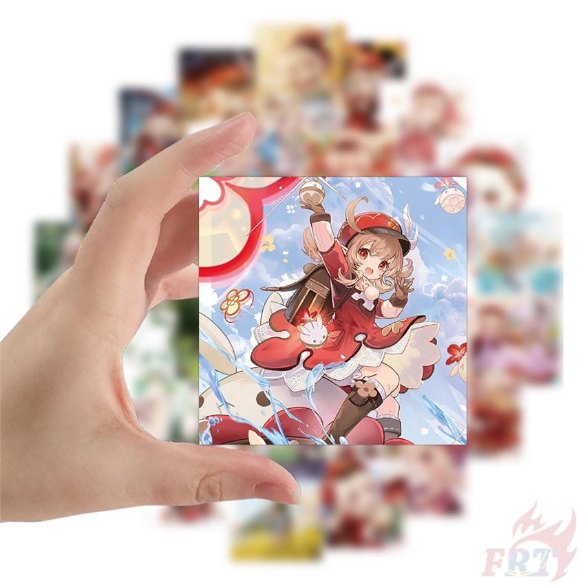 ❉ Tác động của Genshin. Sticker Dán Trang Trí Xe Hơi Klee Series 01 Chất Lượng Cao ❉ Bộ 60 Sticker Chống Thấm Nước Họa Tiết Doodle Hợp Thời Trang