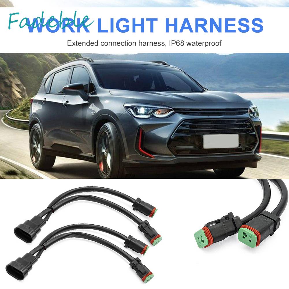 Đầu Nối Đèn Pha 9005 9006 H10 Sang Deutsch DT 12V Chất Lượng Cao