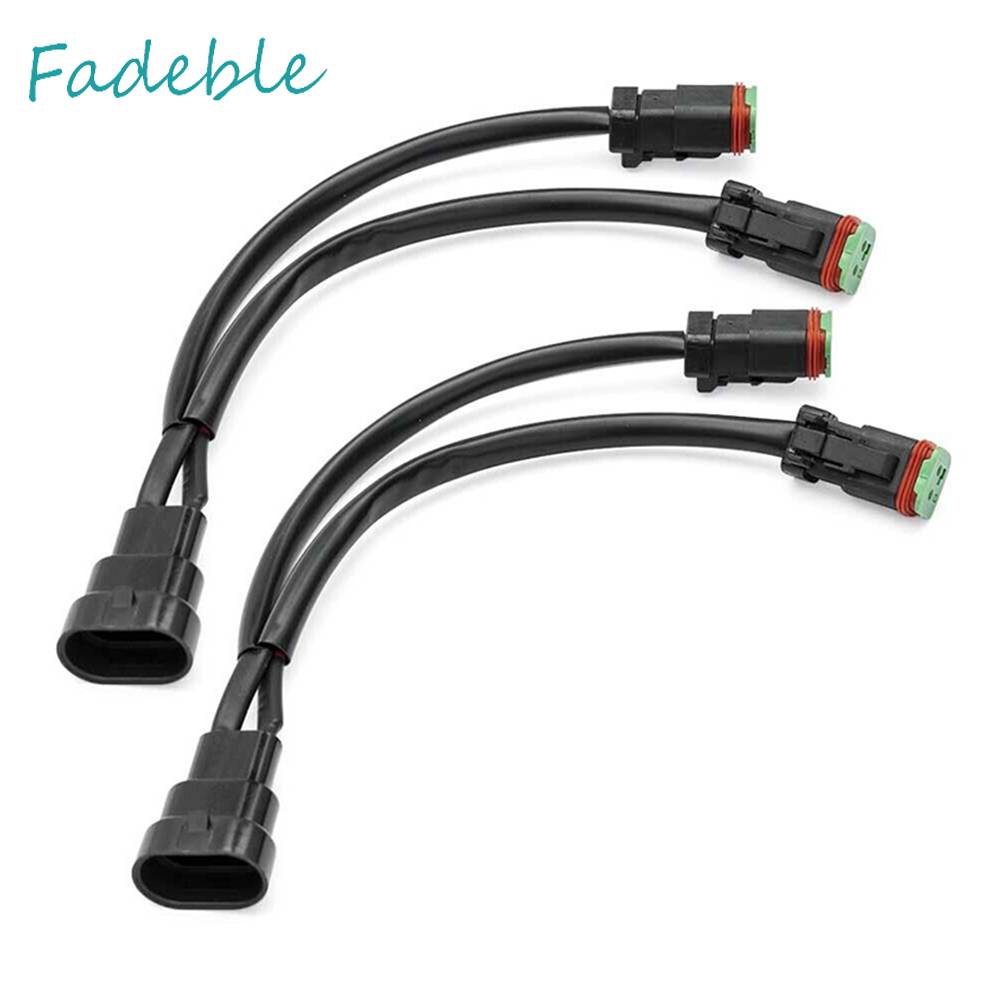 Đầu Nối Đèn Pha 9005 9006 H10 Sang Deutsch DT 12V Chất Lượng Cao