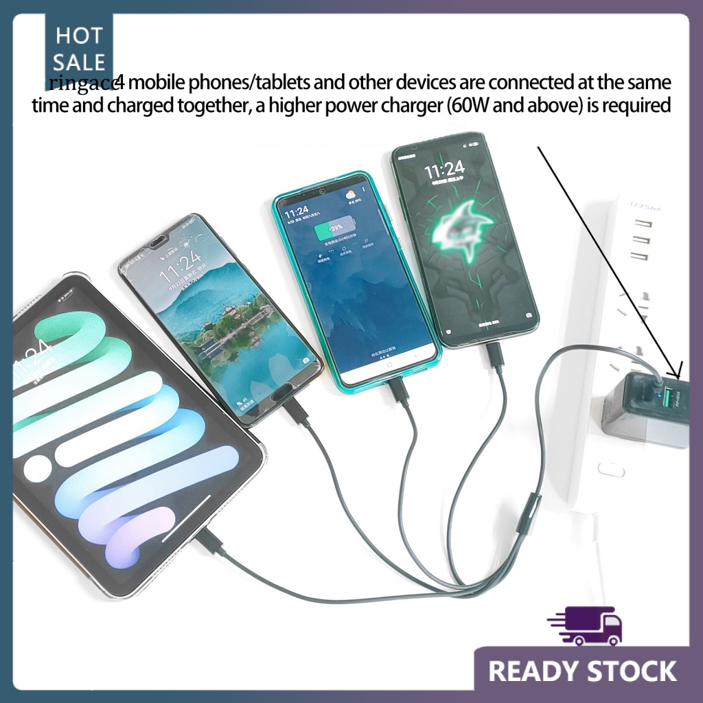 Dây Cáp Sạc RGA Chống Rối Đầu Ra Ổn Định Dành Cho Điện Thoại Huawei