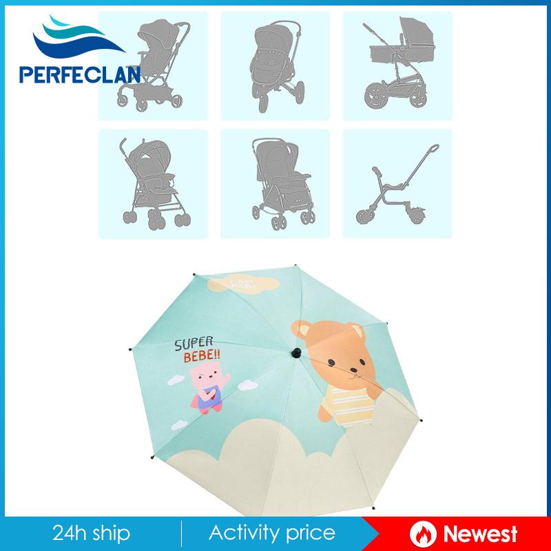 Kẹp Gắn Dù Có Thể Điều Chỉnh Xoay 360 Độ Tiện Dụng